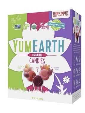 Yum Earth Easter Gummy Fruit Jelly Beans & Pops Variety Pack